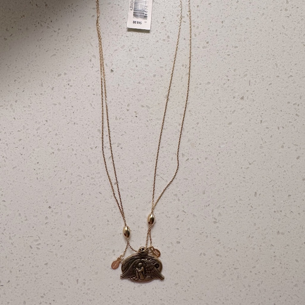 Alex and Ani guardian of healing charm necklace adjustable